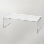 Подставка подиум из оргстекла П-образная 20х7х10 см, толщина 4 мм, PP-200070-100T4